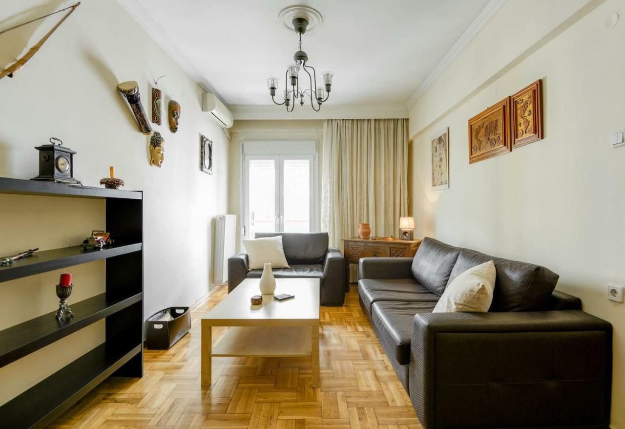 Cozy And Bright Apartment In The Heart Of The City Thessaloniki Exterior foto
